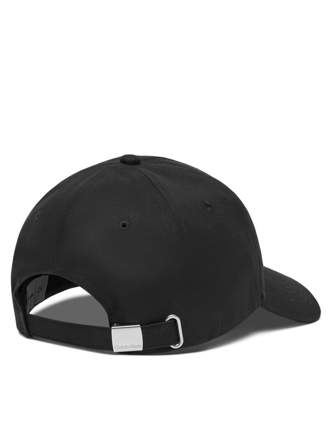 Calvin Klein Czapka z daszkiem Calvin Klein Logo LV04D5042G Czarny