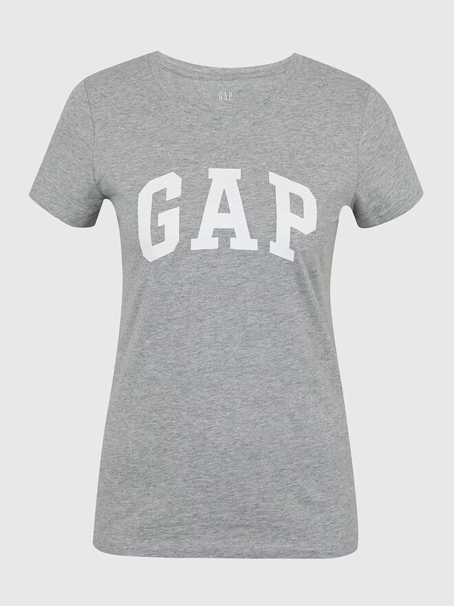 Gap Gap Set 2 majice 548683-05 Siva Regular Fit