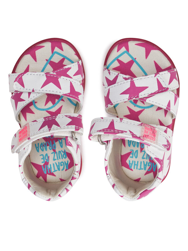 Agatha Ruiz de la Prada Босоніжки Agatha Ruiz de la Prada 242904 Білий