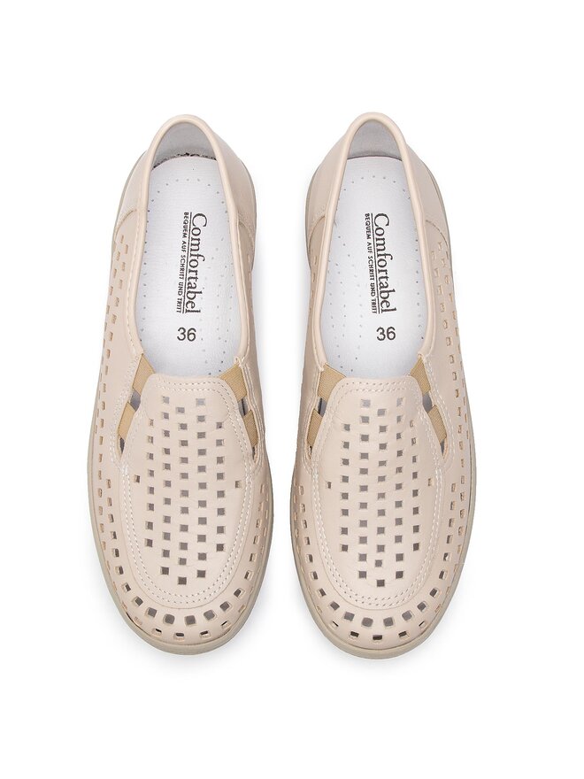 Comfortabel Halbschuhe Comfortabel 941637 Beige