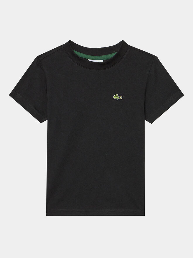 Lacoste Lacoste Marškinėliai TJ1122 Juoda Regular Fit
