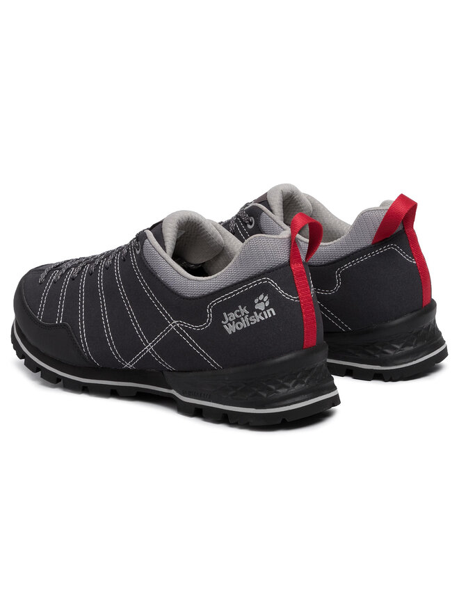 Jack Wolfskin Botas de trekking Jack Wolfskin Scrambler Low M 4036701 Negro