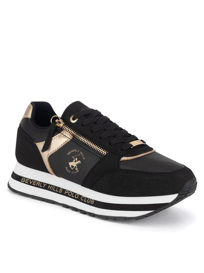 Beverly Hills Polo Club Sneakersy Beverly Hills Polo Club V12-694 Čierna