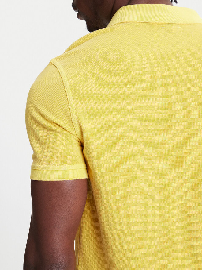 United Colors Of Benetton United Colors Of Benetton Pólóing 3089U302D Sárga Regular Fit