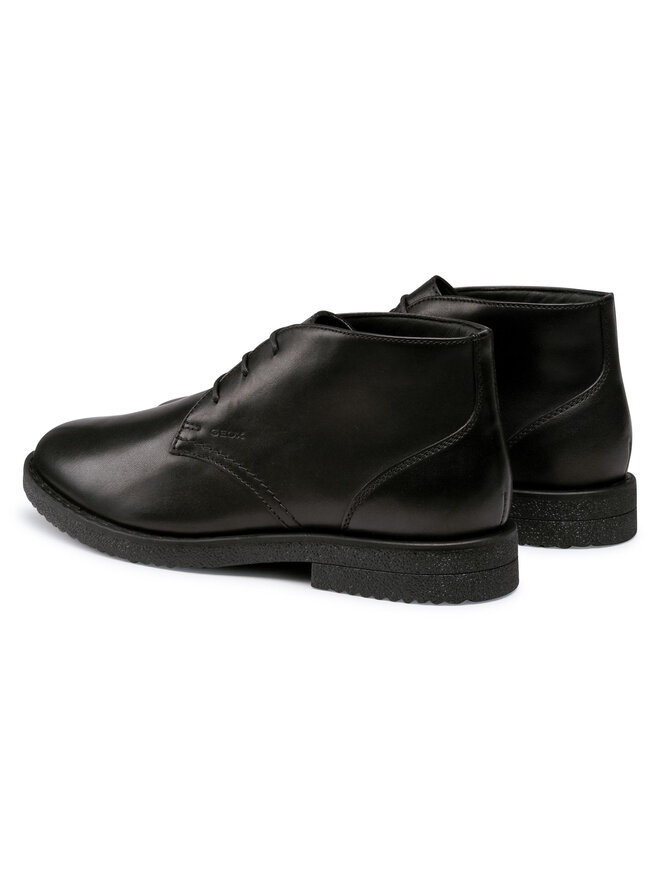 Geox Botines planos Geox U Brandled B U043MB 00085 C9999 Negro
