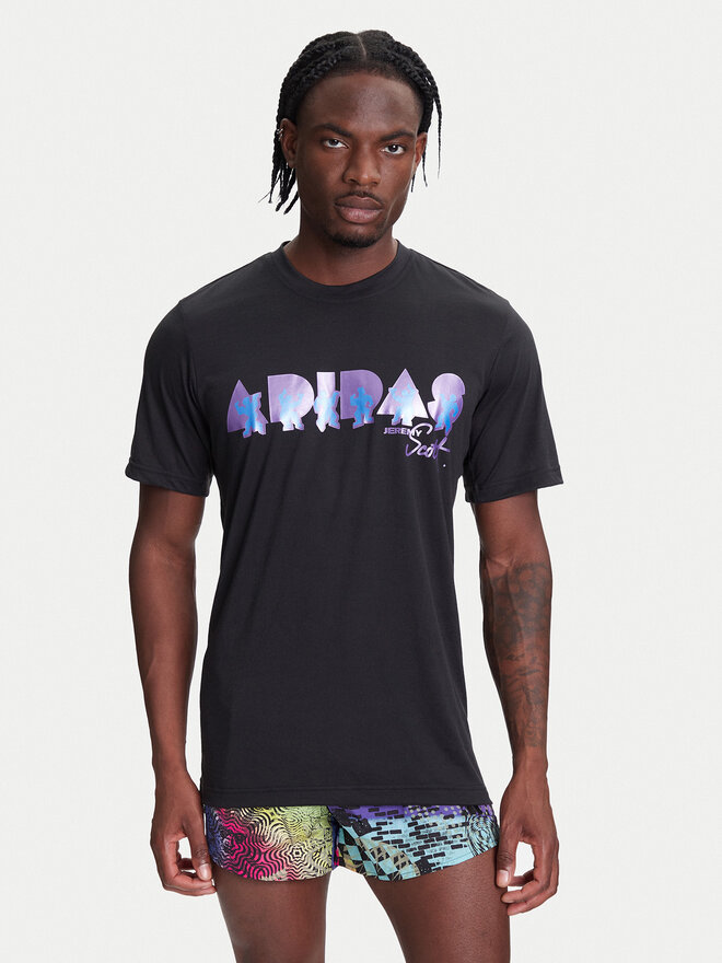 adidas adidas T-Shirt Jeremy Scott JL7620 Μαύρο Regular Fit