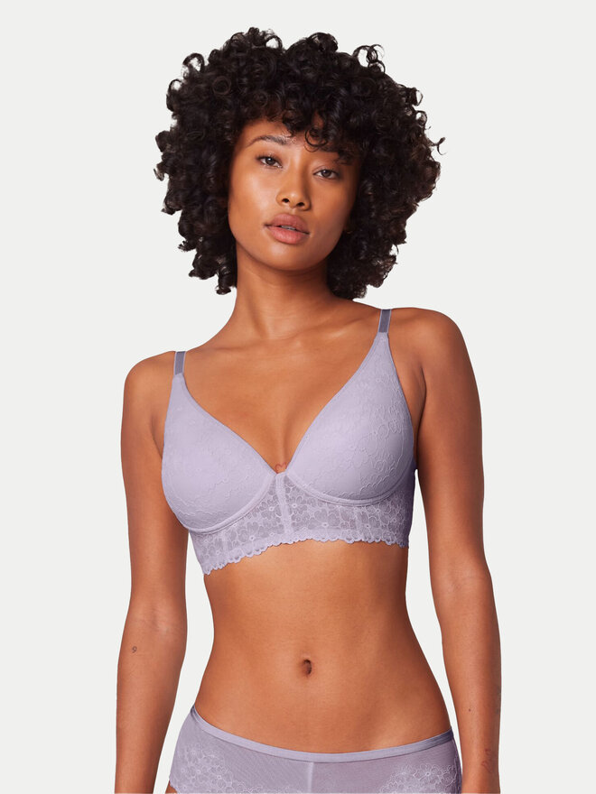 Triumph Triumph Varrásmentes melltartó Bright Spotlight 10216463 Lila