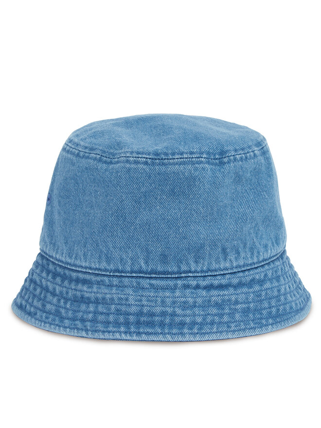 Calvin Klein Klobouk Calvin Klein Mono Logo Denim Bucket Hat LV04G5021G Modrá