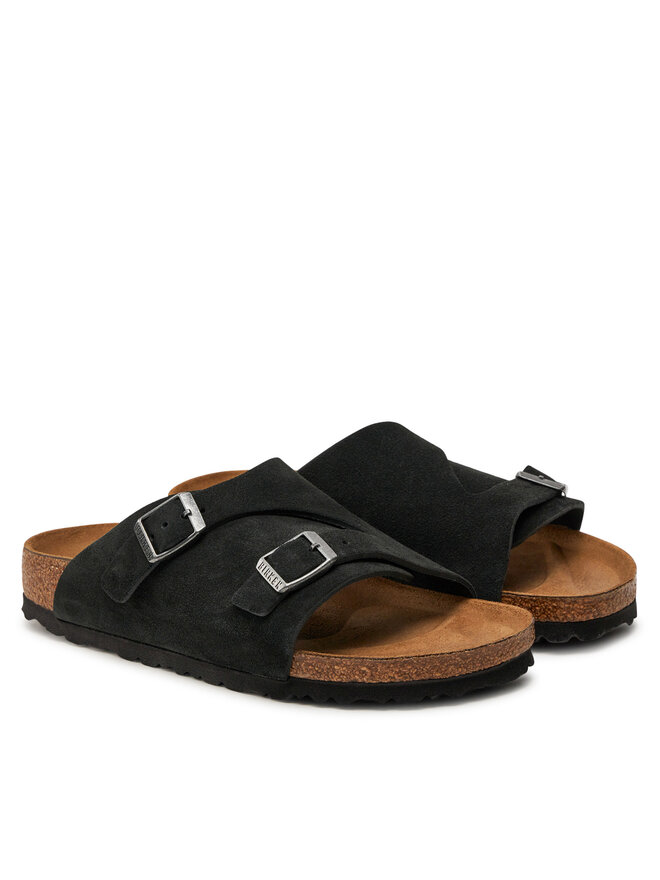 Birkenstock Nazouváky Birkenstock Zürich 1025060 Černá