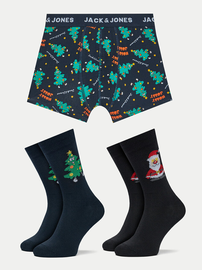 Jack&Jones Junior Jack&Jones Junior Fehérnemű szett Holly Jolly 12267024 Sötétkék