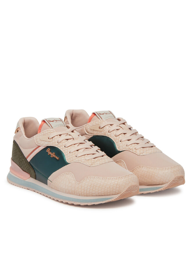 Pepe Jeans Αθλητικά Pepe Jeans London Mix PLS40044 Ροζ