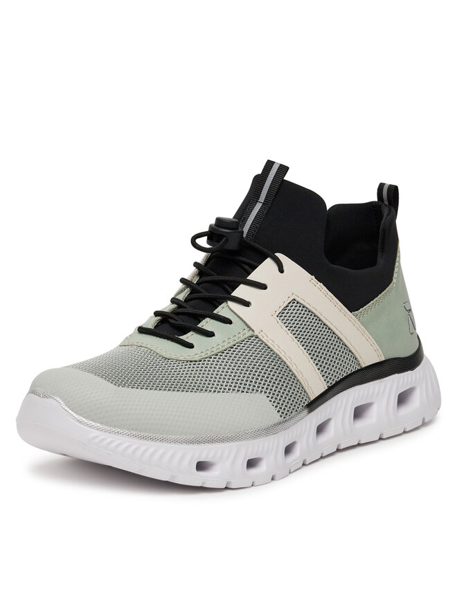 Rieker Sneakersy Rieker M6061-52 Zelená