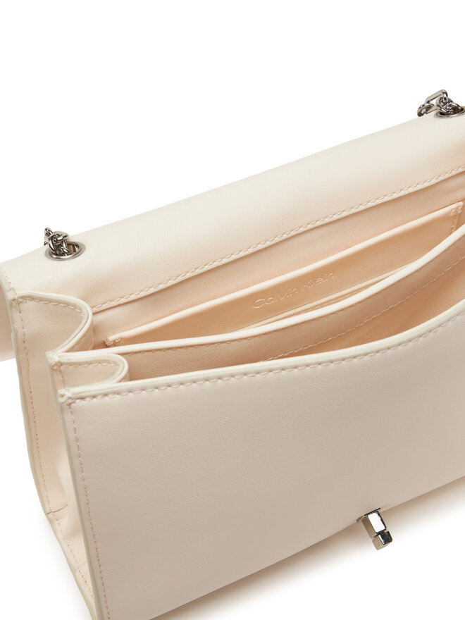Calvin Klein Ročna torba Calvin Klein K60K612810 Écru