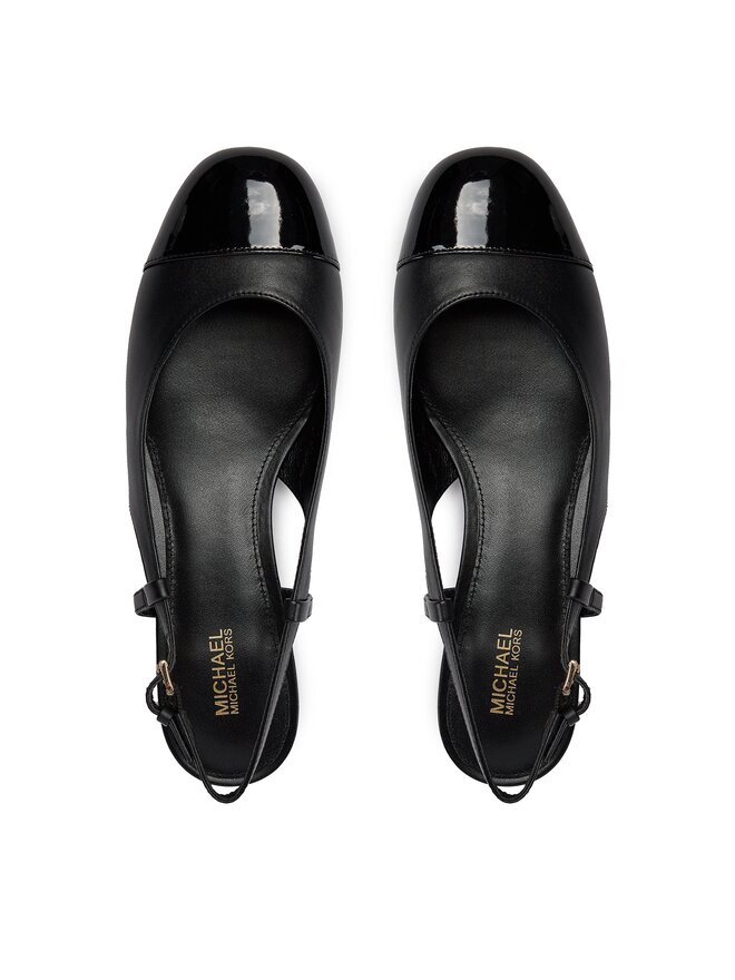 MICHAEL Michael Kors Sandály MICHAEL Michael Kors Perla Flex Sling Flat 40R4PLFP1L Černá