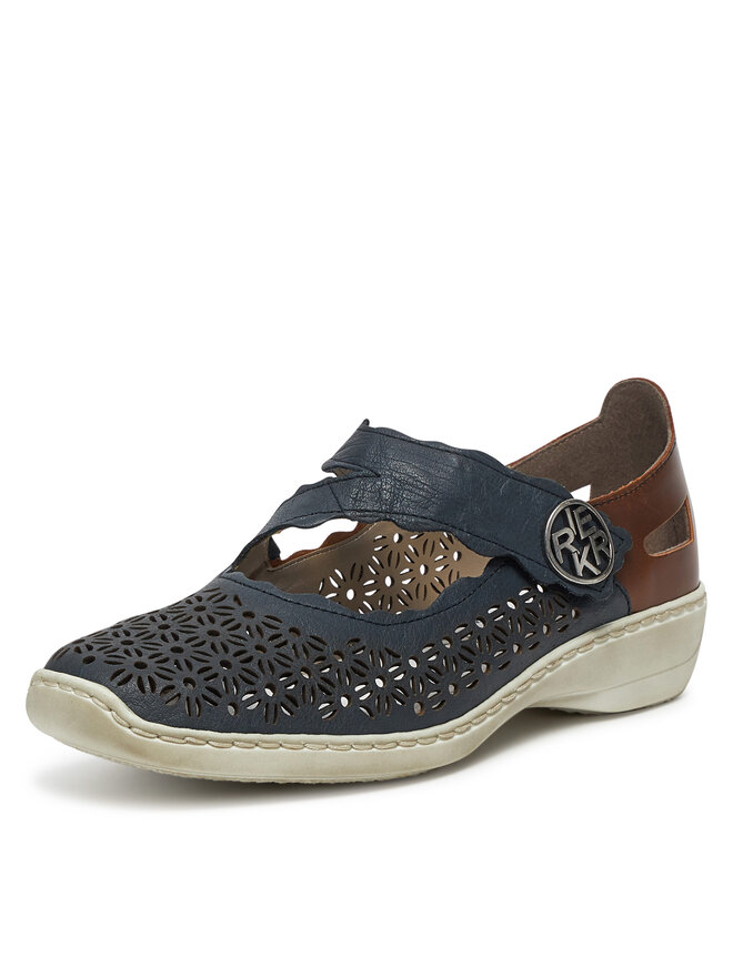 Rieker Zapatos hasta el tobillo Rieker 413G4-14 Azul marino