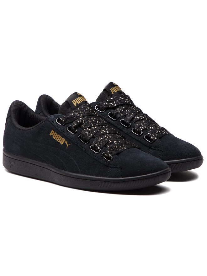Sneakers Puma Vikky Ribbon Dots 366930 01 Schwarz | eschuhe.de