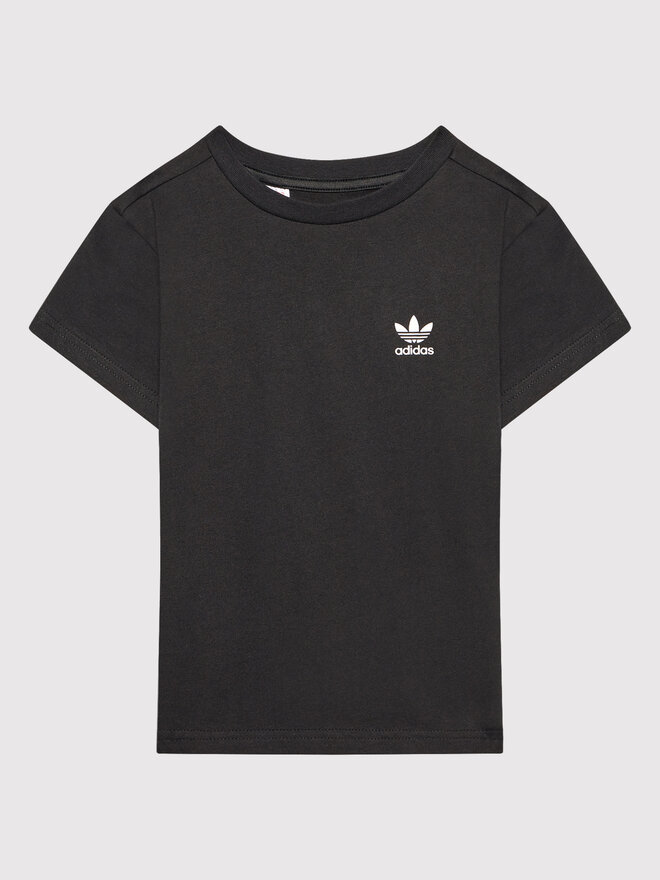 adidas adidas Marškinėliai Adicolor HC9582 Juoda Regular Fit