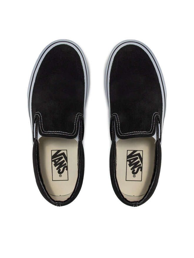 Vans Tenisky Vans Classic Slip-On P VN00018EBLK Čierna