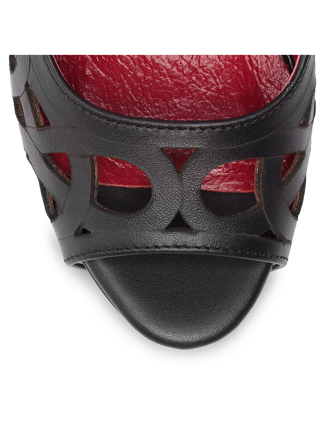R.Polański Sandalen R.Polański 0998 Schwarz
