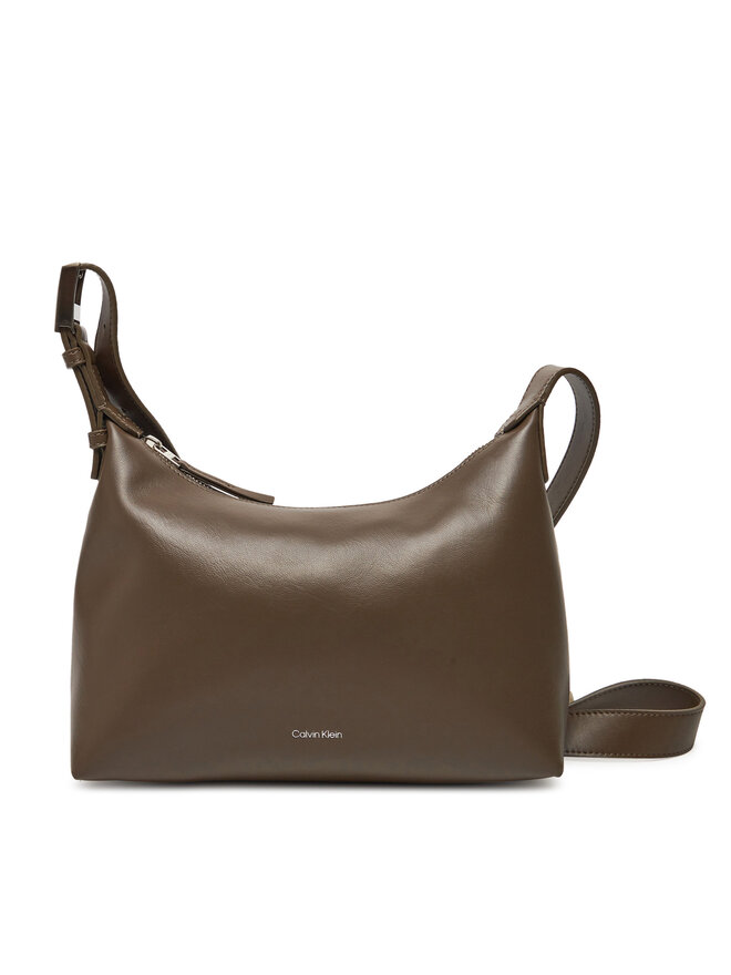Calvin Klein Bolso Calvin Klein Hardware Strap Medium Crossbody K60K613028 Marrón