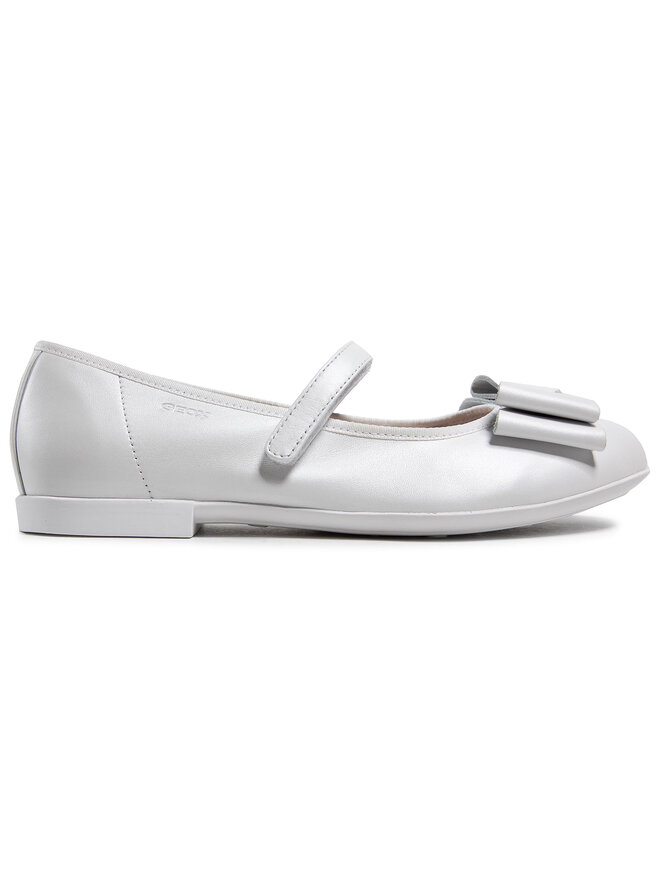 Geox Halbschuhe Geox J Plie' B J0255B 00044 C1000 D Weiß