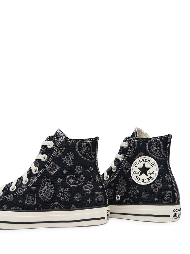 Converse Sneakers aus Stoff Converse Chuck Taylor All Star Paisley Pop A19184C Schwarz