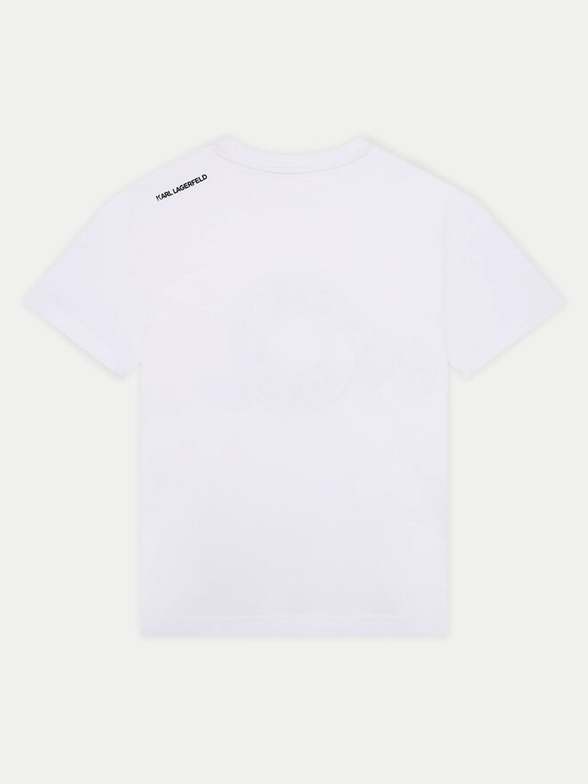 Karl Lagerfeld Kids Karl Lagerfeld Kids Camiseta Z30235 D Blanco Regular Fit