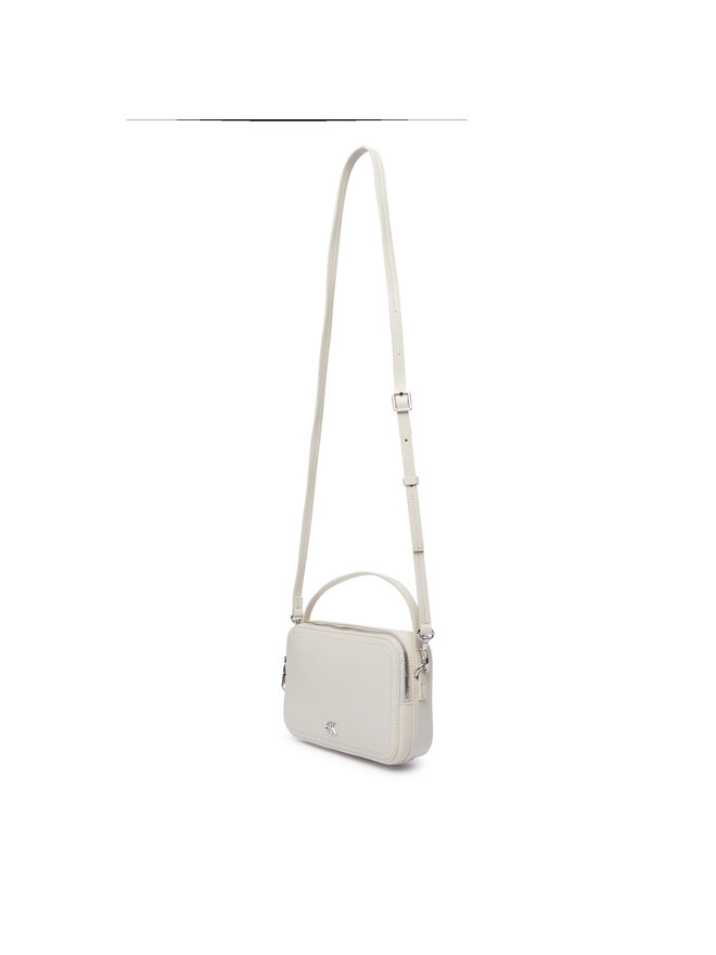 Calvin Klein Handtasche Calvin Klein Ck Hardware Camera Bag LV04F3678G Hellbeige