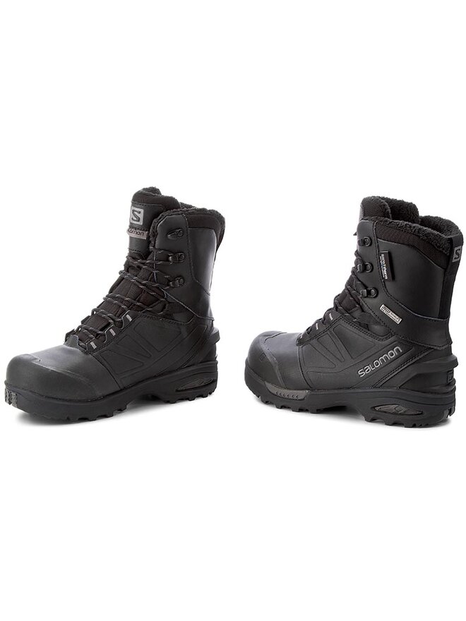 Bottes de neige Salomon Toundra Pro Cswp 381318 Noir chaussures