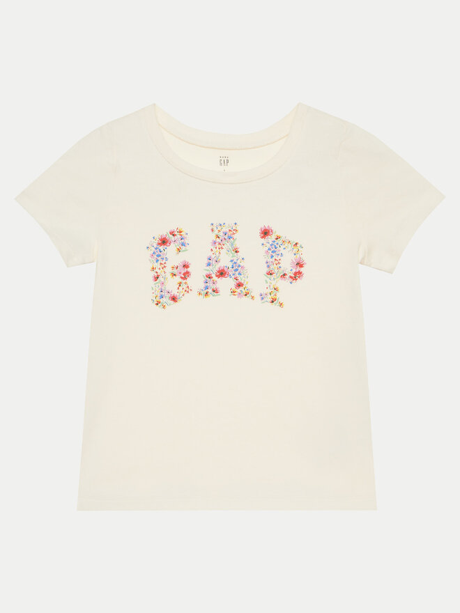 Gap Gap Camiseta 862236-01 Beis Regular Fit