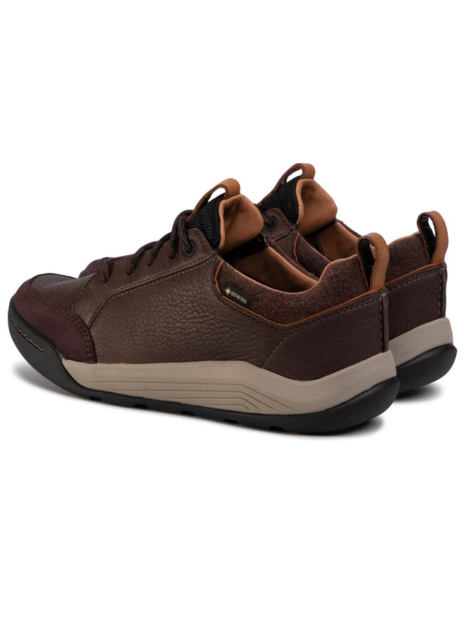 Halbschuhe Clarks Ashcombe Bay GTX Gore Tex 261354017 Braun eschuhe