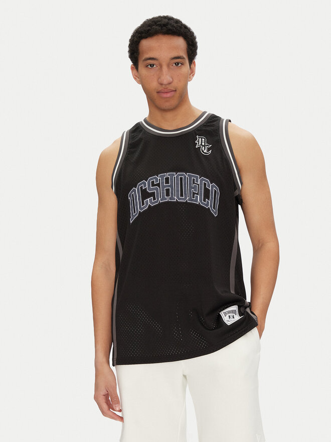 DC DC Camiseta sin mangas ADYKT03257 Negro Regular Fit