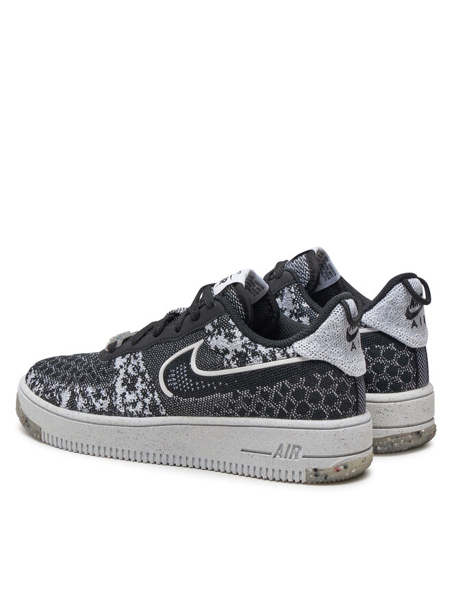 Nike Сникърси Nike Af1 Crater Flyknit Nn (Gs) DM1060 001 Черен