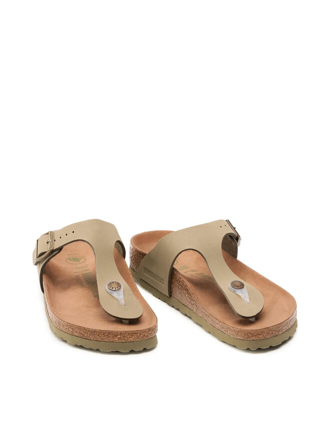 Birkenstock Zehentrenner Birkenstock Gizeh Bs 1020513 Grün