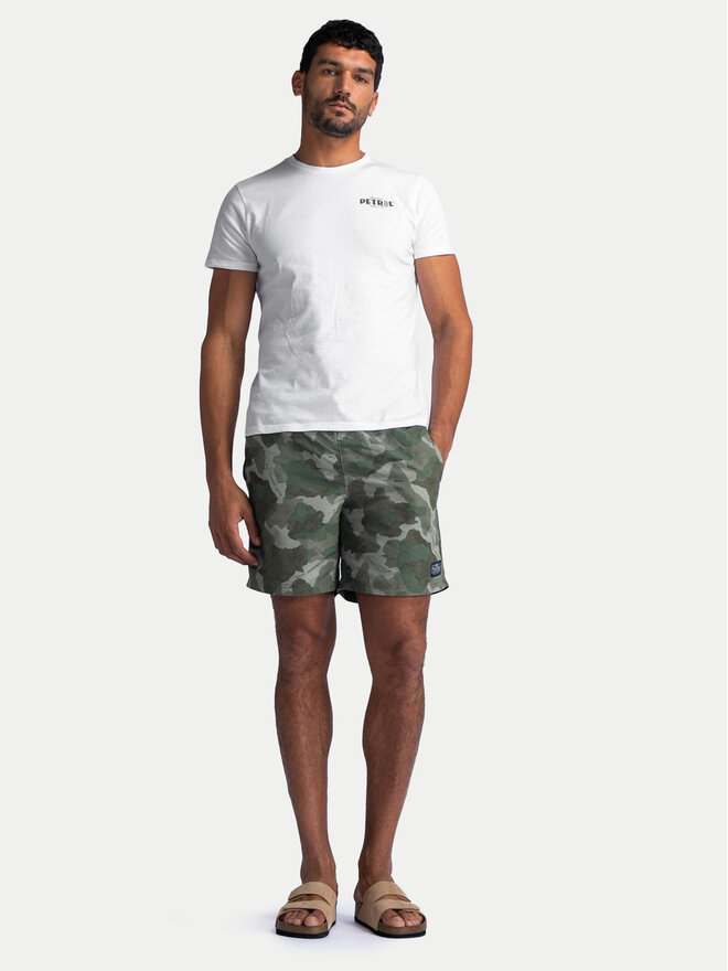 Petrol Industries Petrol Industries Camiseta M-1040-TSR635 Blanco Regular Fit