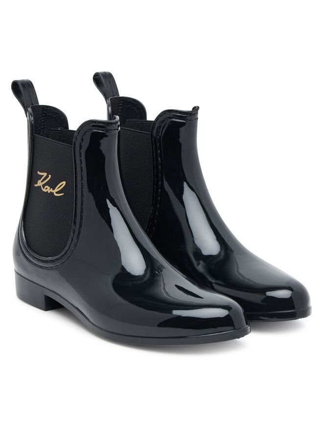 KARL LAGERFELD Γαλότσες KARL LAGERFELD Kalosh II KL94775 Μαύρο
