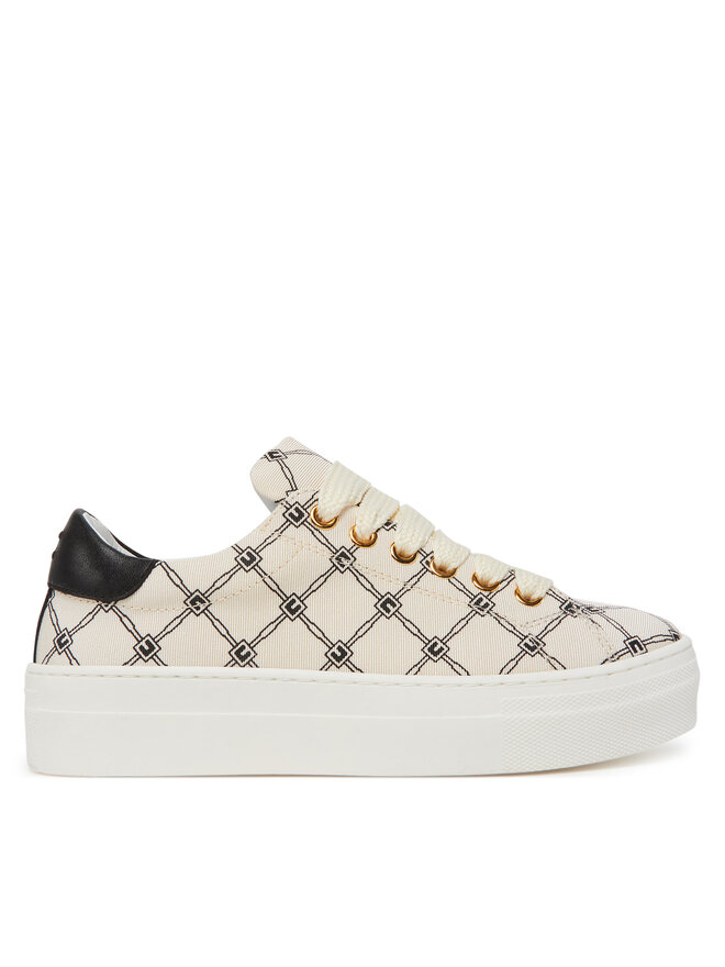 Elisabetta Franchi Sneakersy Elisabetta Franchi F4-A9E-0245 Béžová
