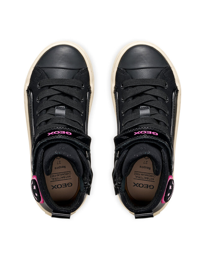 Geox Sneakers Geox J Kalispera Girl J744GI 5402 C0922 S Schwarz