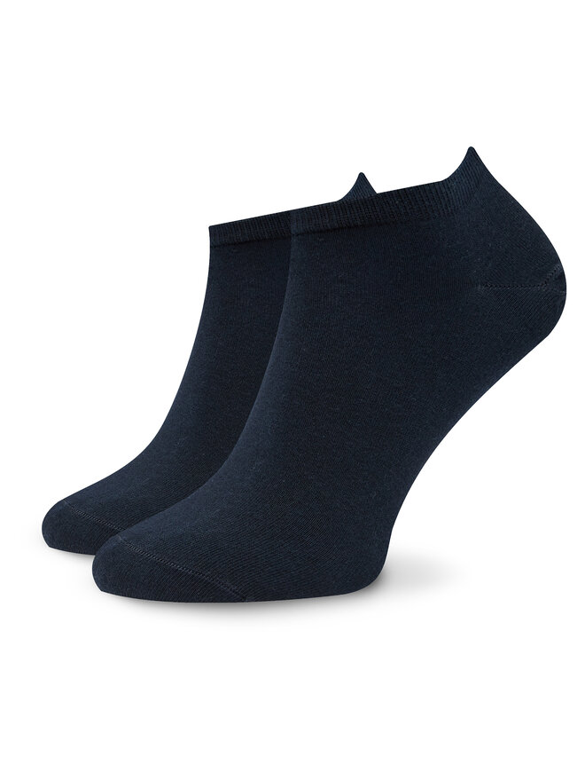 Tommy Hilfiger Súprava 2 párov kotníkových ponožiek dámskych Tommy Hilfiger 701222650 Tmavomodrá