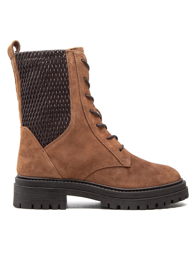 Geox Schnürstiefeletten Geox D Iridea N D26HRN 0226W C0183 Braun