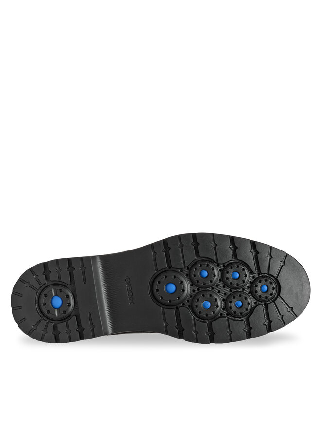 Geox Schnürschuhe Geox U Spherica Ec1 B Abx U46HND 00043 C9999 Schwarz
