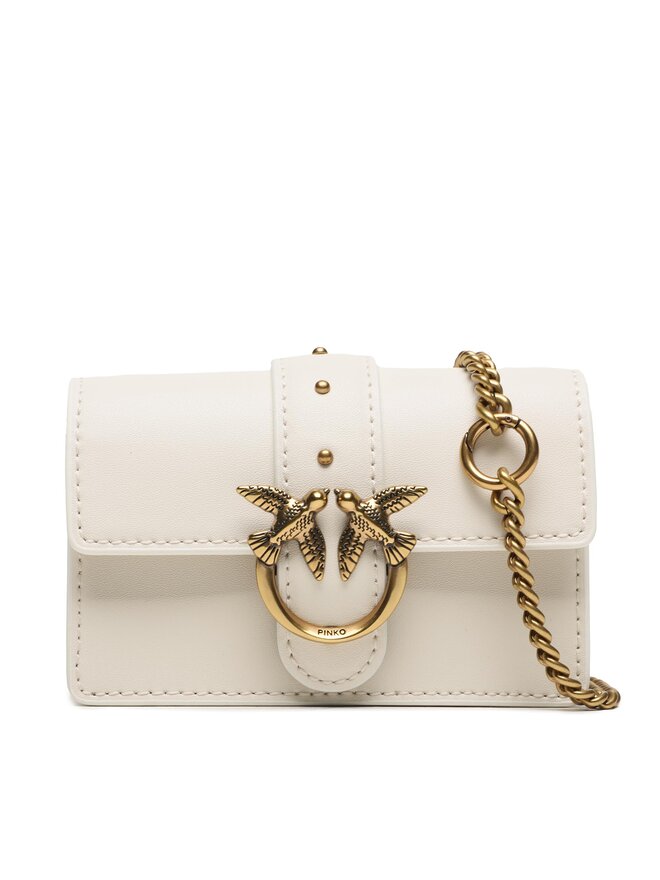 PINKO Kabelka Pinko Love One Micro C 100064 A0F1 Écru