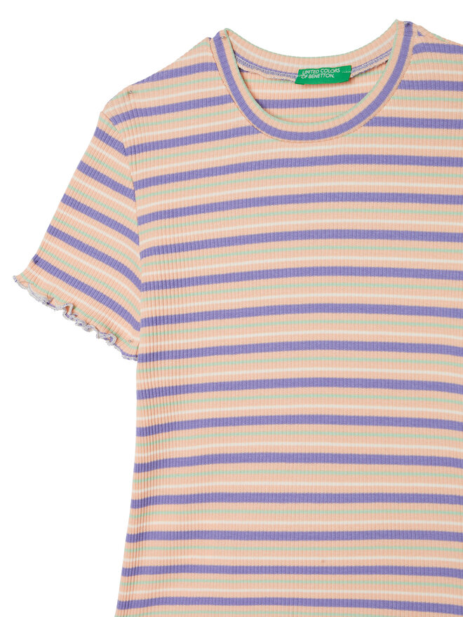 United Colors Of Benetton United Colors Of Benetton Camiseta 3TLVC10N0 De color Regular Fit