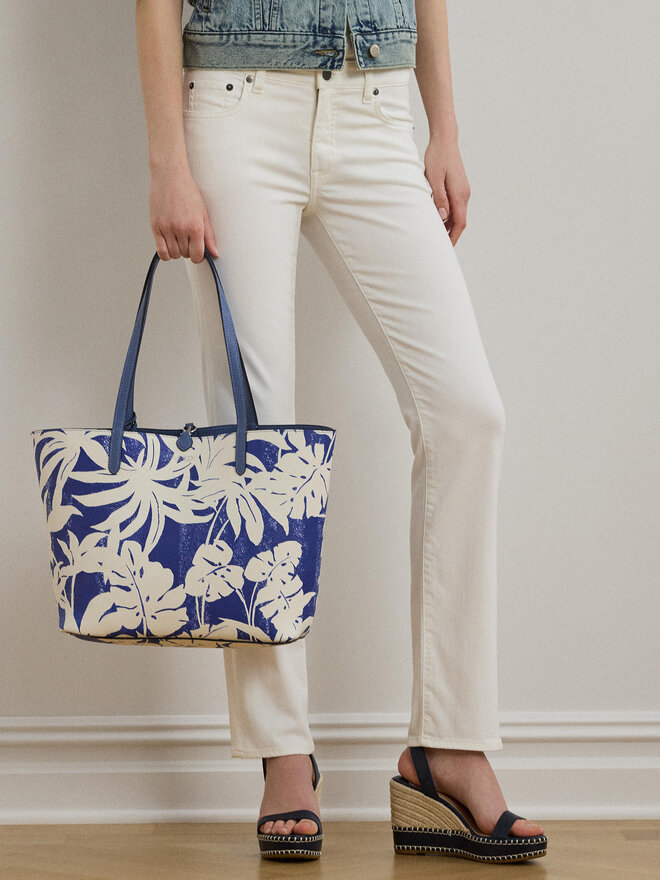 LAUREN RALPH LAUREN Ročna torba LAUREN RALPH LAUREN 431795329070 Modra