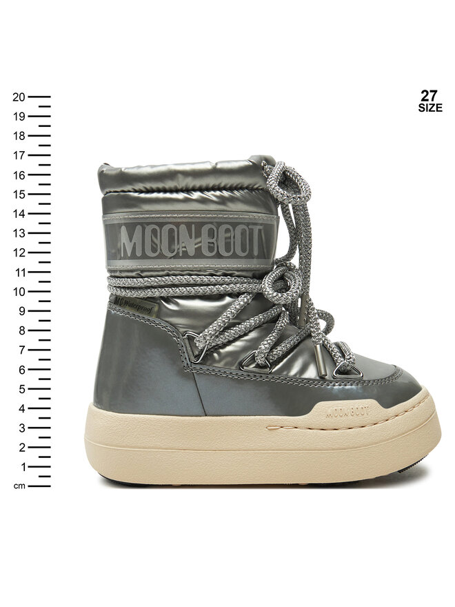 Moon Boot Snehule Moon Boot Junior Park Boot 80D3440020 Strieborná