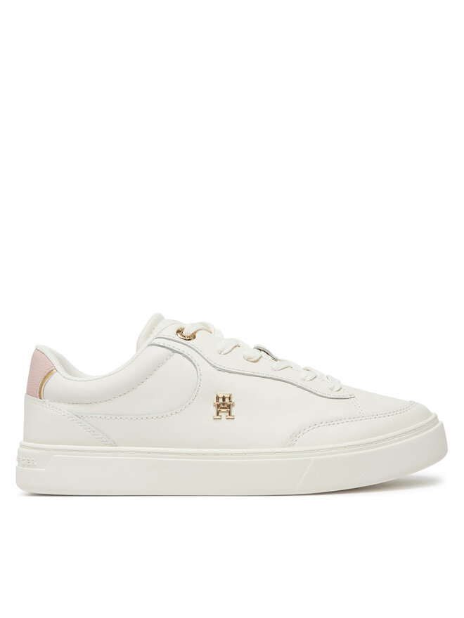 Tommy Hilfiger Sneakers Tommy Hilfiger Essential Chic Court Sneaker FW0FW08322 Weiß