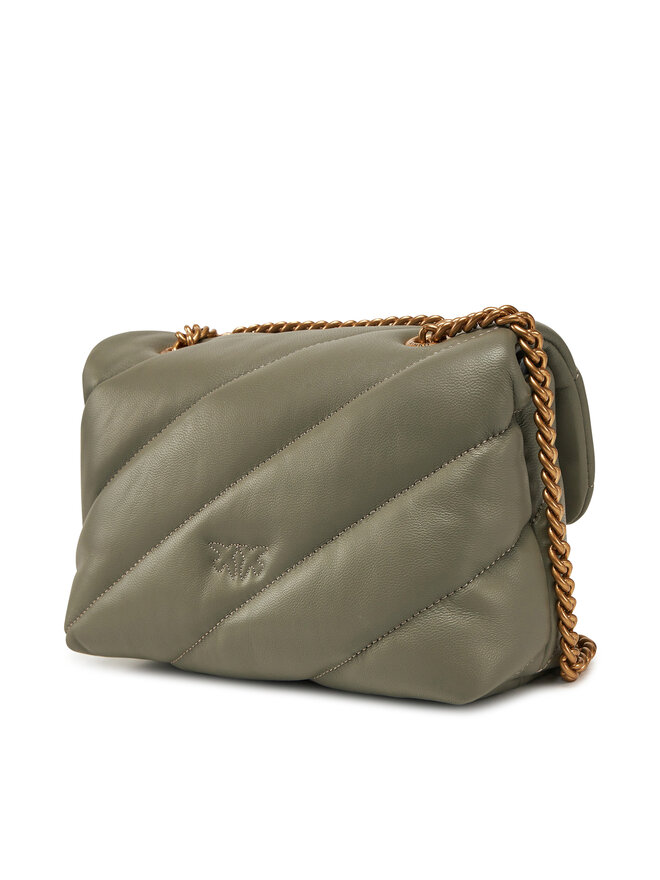 PINKO Handtasche PINKO Love Puff Mini Cl PE 25 PLTT 100039 A0F2 Grün