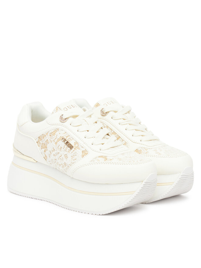 Guess Sneakersy Guess FLTCM8 ELE12 Biały