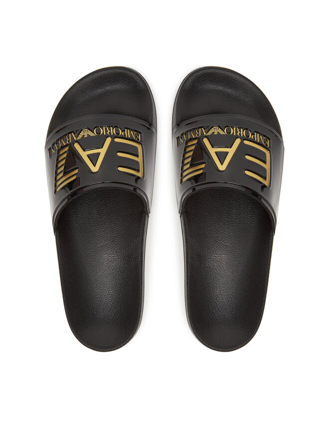 EA7 Emporio Armani Шльопанці EA7 Emporio Armani 7X000108 AF15118 PC001 Чорний