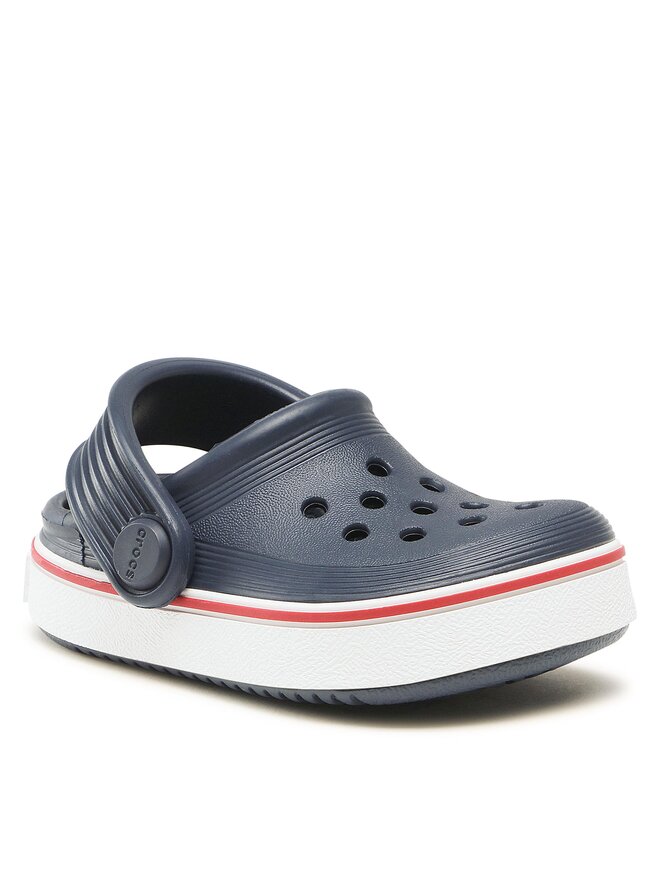 Crocs Pantoletten Crocs Crocs Crocband Clean Clog T 208479 Dunkelblau